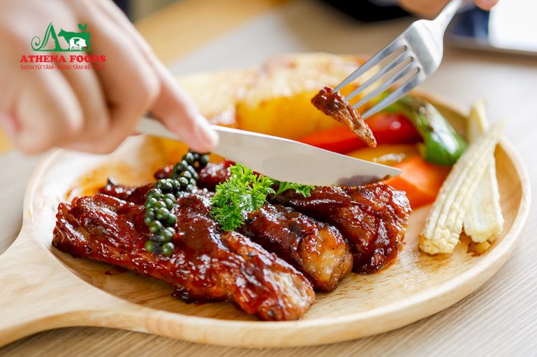 Sườn Heo Nướng BBQ