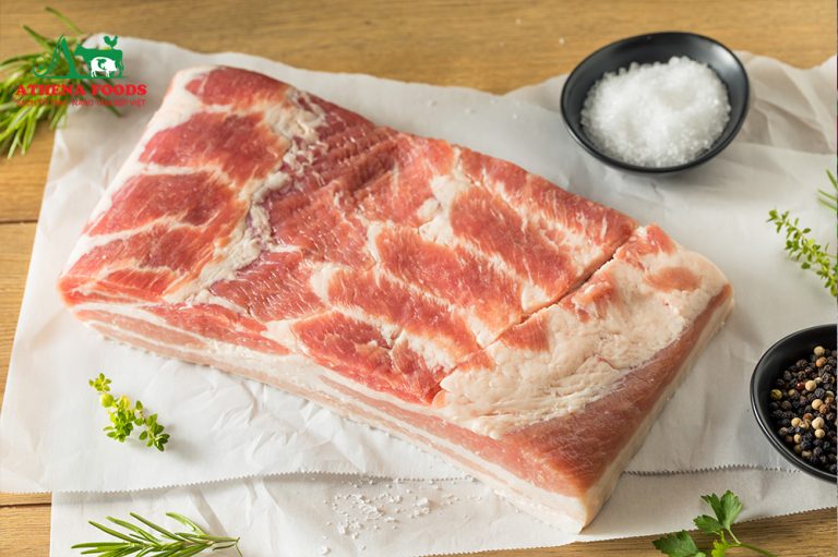 Ba chỉ Athena rang cháy cạnh chuẩn vị, ngon hơn nhà hàng