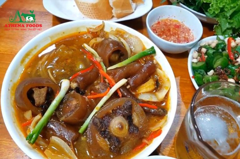 Đuôi trâu hầm bia