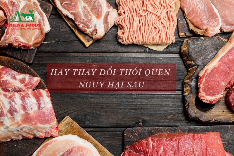 Một số thói quen nguy hiểm khi sử dụng thịt lợn cần tránh