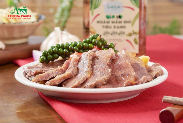 Bắp trâu Athena ngâm mắm – cả nhà cùng nhâm nhi